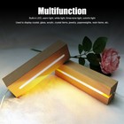 LED Light Display Base Wood Stand Rectangle USB Lamp Resin Craft Holder ...