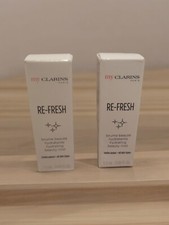 2x Clarins Re-Fresh Hydrating Beauty Mist 0.05 fl oz / 1.5 ml travel Free Ship