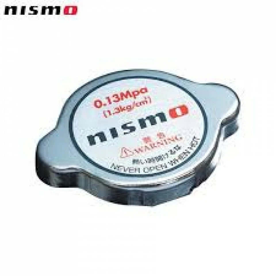 Tapa radiador NISMO genuina OEM Nissan R32 R33 R34 GTR R32 GTS4 GTSTR 21430-RS013　 Foto 4 de 4
