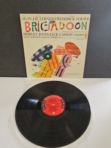 SHIRLEY JONES, JACK CASSIDY BRIGADOON LP VINYL RECORD NR.MINT CONDITION TESTED