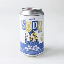 Funko Vinyl Soda: Ad Icons - Pan Am Stewardess (Blue Can)