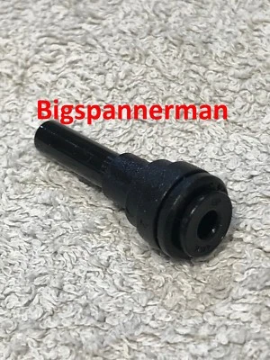 MIG WELDER WELDING GAS ADAPTOR Connector for 4mm O.D. pipe to 6mm bore hose