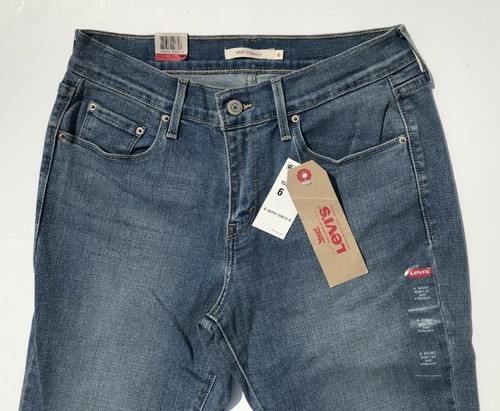 Levis 505 Straight Mid Rise Stretch 