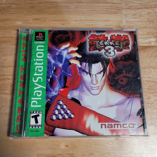 Tekken 3 PS1 Sony PlayStation 1, 1998 Greatest Hits - Tested