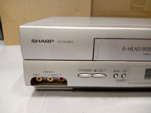 Sharp VC-GH601 Video Cassette Recorder U.K 230V 50Hz Not working For Parts - Picture 6 of 24