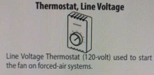 Central Boiler Parts (120-Volt) Line Voltage Thermostat, With Off Position #1267