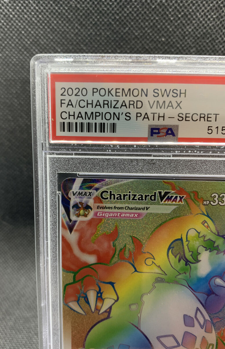 PSA 9 MINT Pokemon Champion Path Secret Rare Rainbow PSA 9 MINT Pokemon Champion Path Secret Rare Rainbow