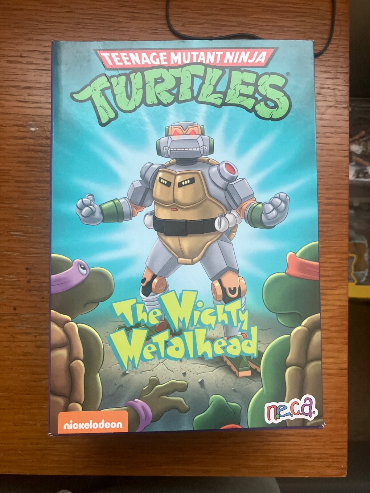 NECA TEENAGE MUTANT NINJA TURTLES TMNT THE MIGHTY METALHEAD ACTION FIGURE NIB