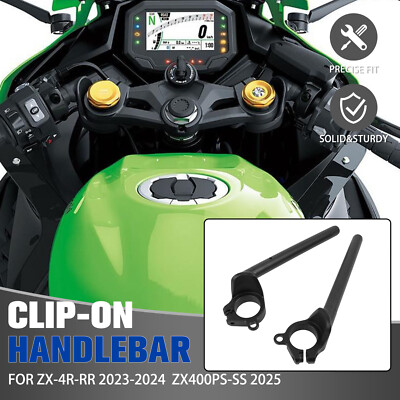 Riser Clip-On Handlebars For Kawasaki Ninja ZX-4R ZX-4RR 23