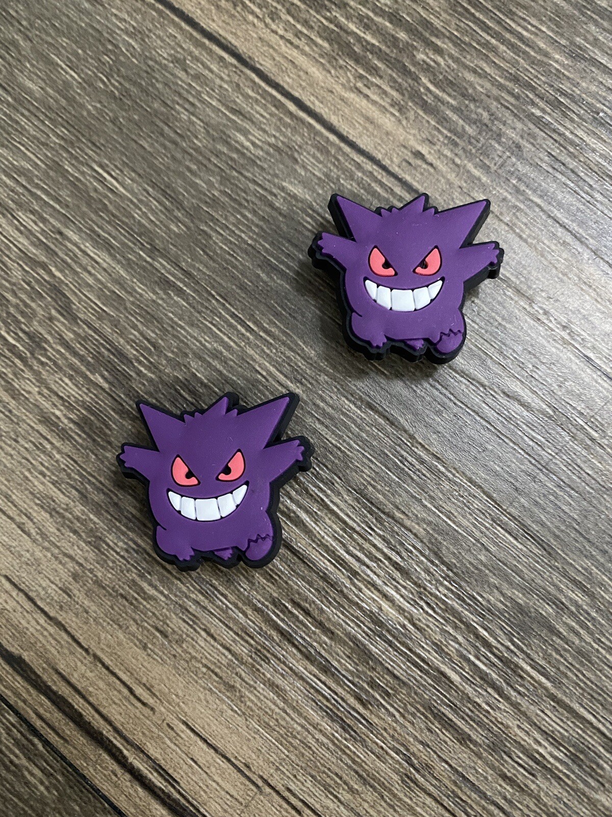 Pokemon Gengar Japanese Anime Video Game Charm For Crocs Shoe Charms 2 Pieces eBay