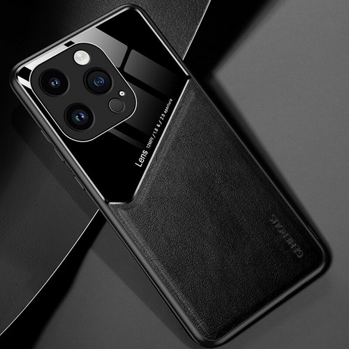 For iPhone 16 15 14 13 12 Pro Max 11 Hybrid Leather Slim Shockproof Case Cover - Picture 15 of 19