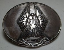 Trike Riders International Belt Buckle Adventure Knowledge Fellowship Est. 2003