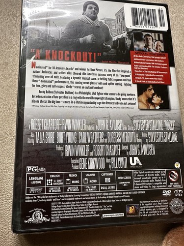 Rocky DVD 2-Disc Collector’s Edition Promo Edition Sylvester Stallone NEW SEALED - Picture 7 of 14