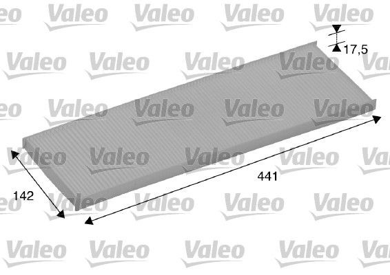 Neu - Valeo 698858 Filter, Innenraumluft FüR CitroËN Passend FüR Fiat-image