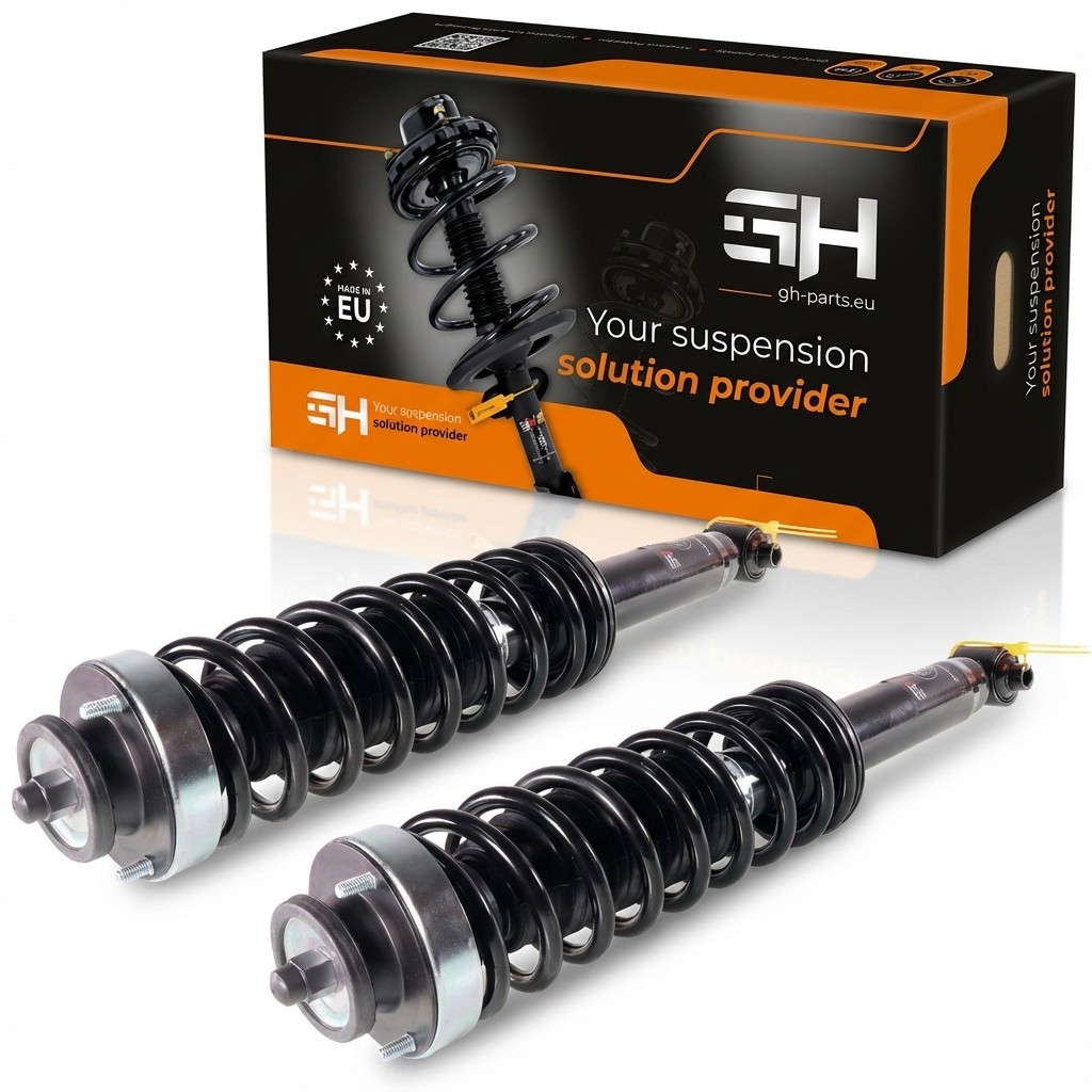 2x Complete Struts Assembly Rear for BMW 5-Series (E34) 1988-1995