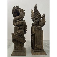 中国木制古董雕像和雕像| eBay