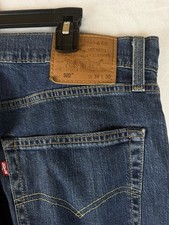 Levis 502 Jeans 34x30 Mens Taper Blue Levi  s