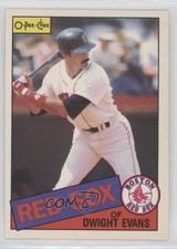 1985 O-Pee-Chee Dwight Evans #271 0w7