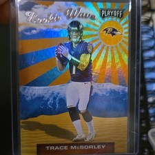 2019 Panini Playoff Trace McSorley #29 Rookie Wave Baltimore Ravens Rookie