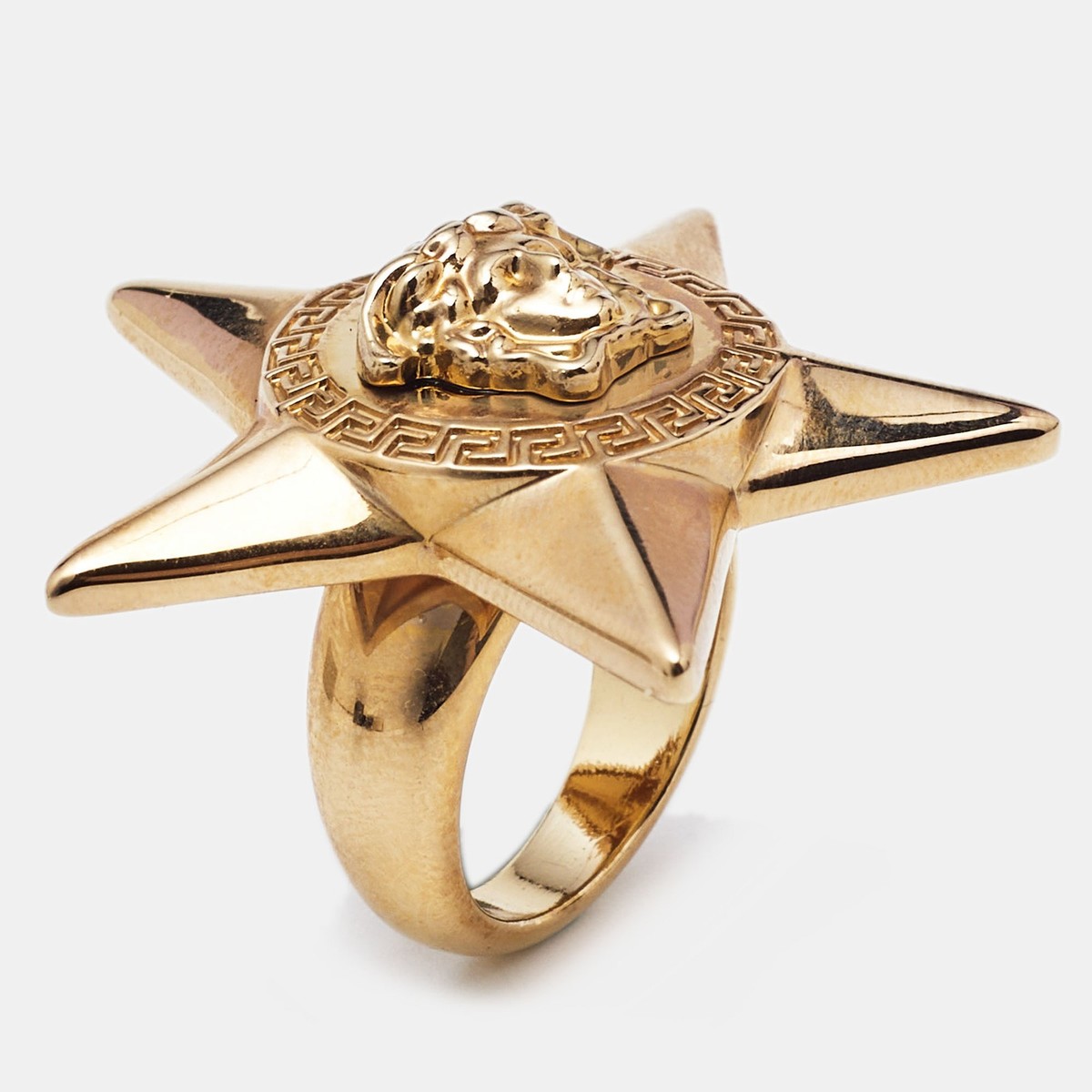 ★人気★【VERSACE】MEDUSA DIAMOND RING Versace Medusa Diamond Ring - Rings - Jewellery