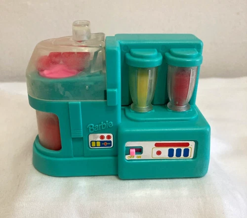 Vintage Barbie Magic Moves Wind Up Juicer Smoothie 1994 - Working See Video!