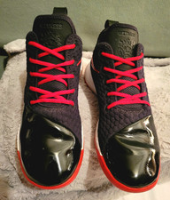 Nike LeBron Witness 3 Premium Black Red for Sale | Authenticity