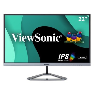 ViewSonic VX2276-SMHD 22in IPS 1080p Frameless LED Monitor HDMI, DP (CR)