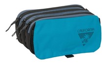 Safta BLACKFIT8 CALIFORNIA   Triple Big Recycled Pencil Case, Children's Pencil