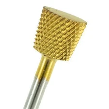 Medicool Gold Carbide -CC8- Inverted Manicure Bit Remove White Backfill for Acry