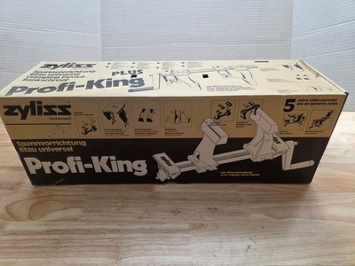 Zyliss Profi-King Plus Clamping Device Vise System w/ Box Switzerland open box