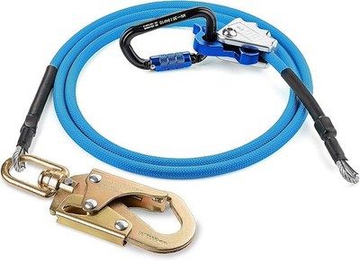 Steel Wire Core Flipline - 12ft Fall Protection Arborist Climbing Tree Arborist 