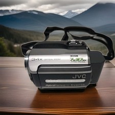 JVC Everio GZ-MG130U 30GB Hybrid HDD Camcorder 34x Optical Zoom Camera