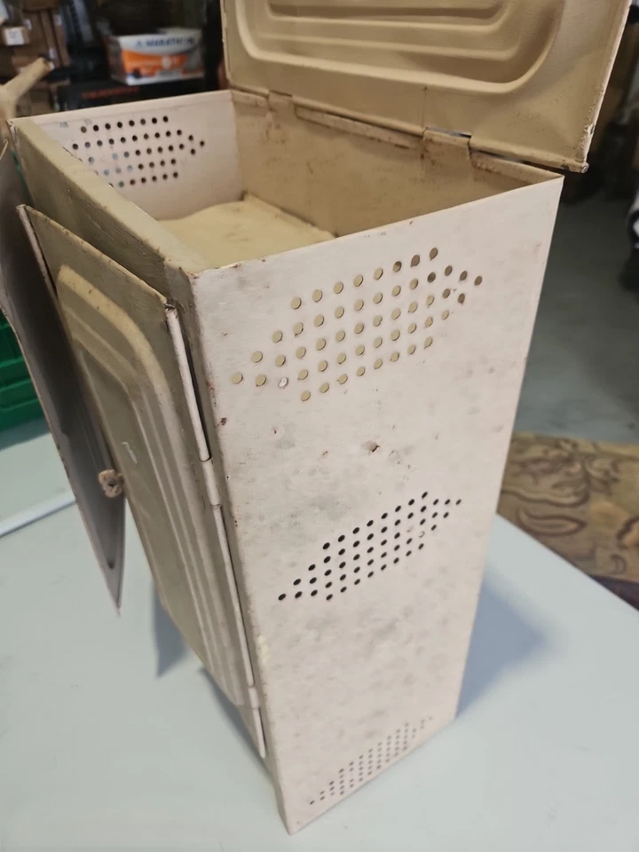 armario armario lata 20 x 14 x 8 fruta verdura original 1940 Foto 4 de 4