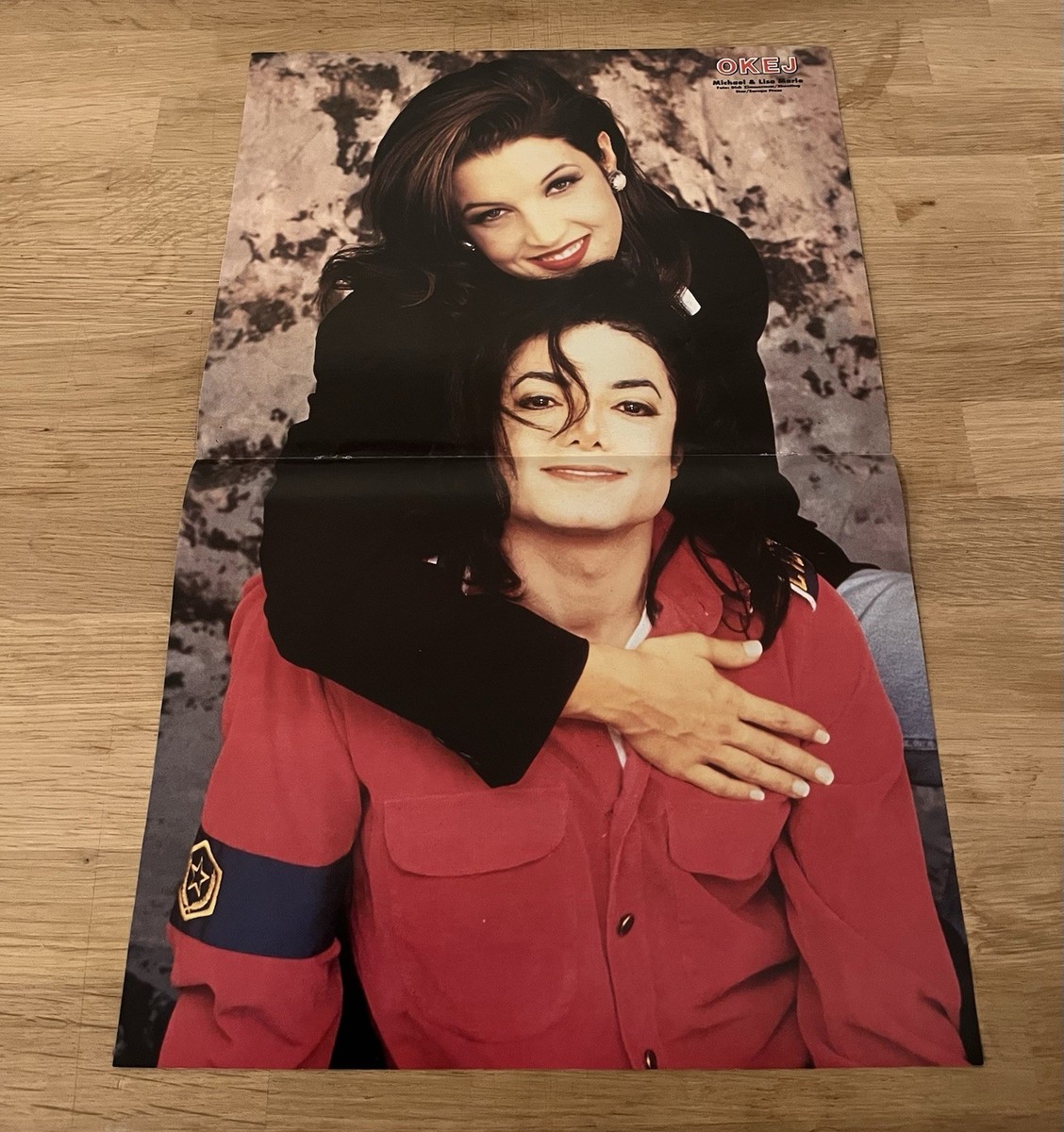 激激レア　メタリカ1989年カーク、ラーズ、ジェイソン、サイン入りツアーパンフ！ Michael Jackson Lisa Marie Presley 1994 Poster Swedish Music