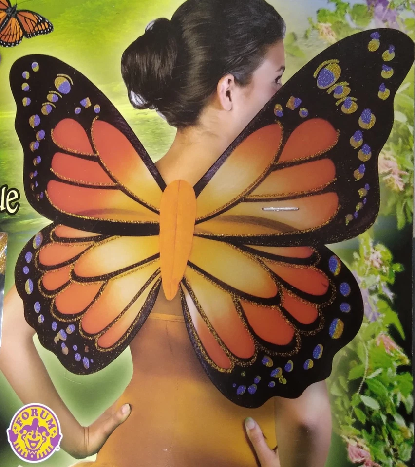 Monarch Butterfly Wings theatrical stage costume dance accessory zoo school fun - Image 4 of 4
