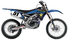 FACTORY EFFEX FX 16 ROCKSTAR COMPLETE SHROUD/TRIM/LOWER FORK GRAPHIC KIT 19-0721