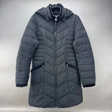 Laundry by Shelli Segal Womens Size S Hooded Puffer Jacket Full Zip