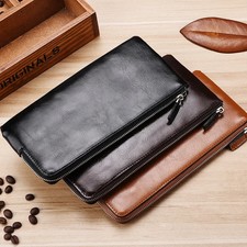Men Wallets Classic Long Style Card Holder Male Purse Quality Zipper Large Capac