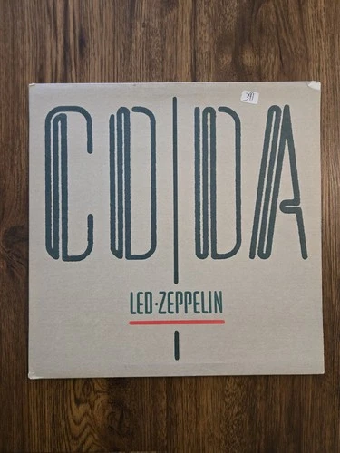 Led Zeppelin – Coda LP 1982 Swan Song 90051-1 Vinyl Record Classic Rock VG+