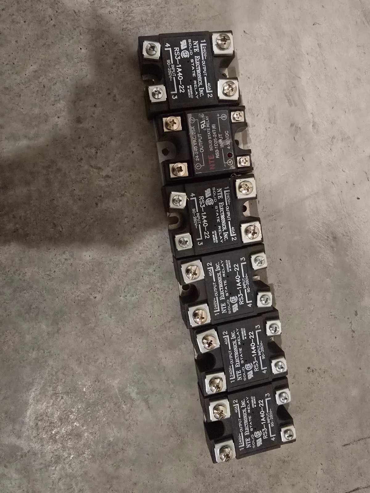 NTE Electronics Solid State Relays - Pack of 6