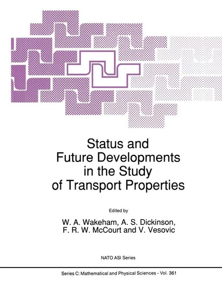 W. A. Wakeham (U. A.) | Status And Future Developments In The Study Of...-image