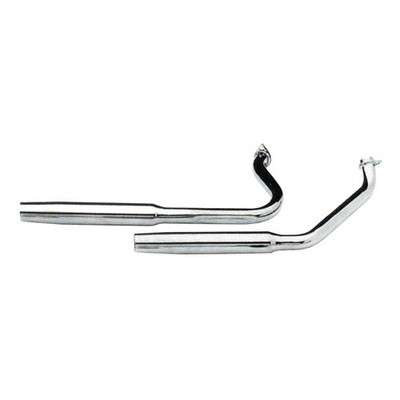 Paughco Auspuff Set Chrom Mod. Tapered spezifisch für Harley Davidson FLH d