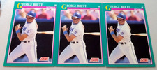 (3) 1991 Score George Brett #120 Kansas City Royals