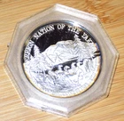 YAKIMA TRIBE American Indian 1972 Tribal Series .999 Silver Medal Token Coin