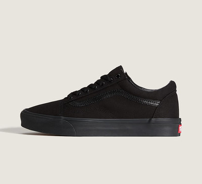 Vans Old Skool Schuhe in Triple Black alle Größen begrenzter Bestand