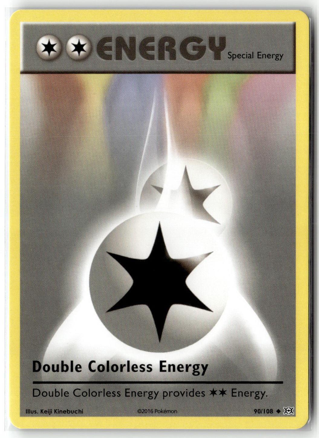 Double Colorless Energy 90/108 XY - Evolutions Uncommon Pokemon TCG NM