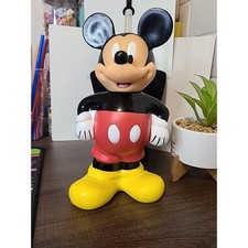 Mickey Mouse Sipper Cup with Straw Disney Souvenir Collectible