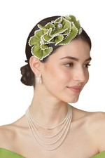 Fascinators Hats for Women - Tea Party Kentucky Fascinator Derby Hat Green