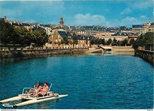 14 - Vire - La Vire et son plan d'eau - Pédalos - Carte Neuve - CPM - Voir Scans