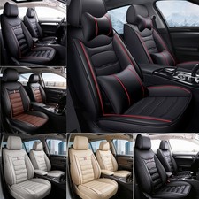 For Ford Escape Fusion Edge Explorer Car Seat Cover Fullset Leather Front Rear